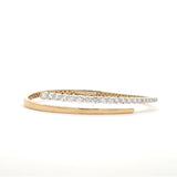 Lab Diamond Crossover Bracelet