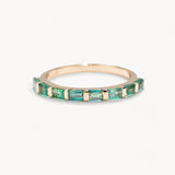 Baguette Emerald Band