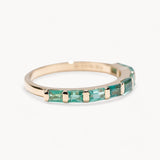 Baguette Emerald Band