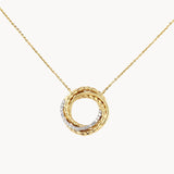 Lab Diamond Rope Pendant