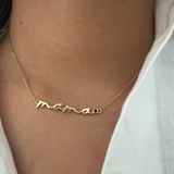 Mama Birthstone Necklace
