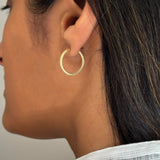 Medium Textured Hoops