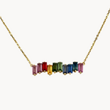 Multi Sapphire Necklace