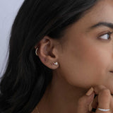 Diamond Ruby Studs