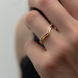 Wishbone Stacker Ring Set