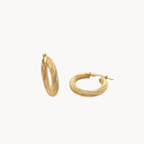 Chunky Textured Hoops