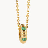 Stackable Barrel Birthstone Charm