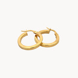 Classic Medium Flat Hoops