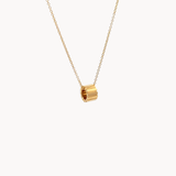 Ridge Tube Necklace