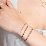 Lab Diamond Heart Bracelet