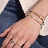 Lab Diamond Heart Bracelet