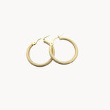 Medium Textured Hoops