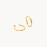 Textured Bold Hoops