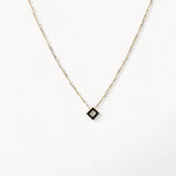 Cube Pendant Necklace