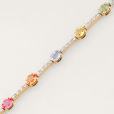 Interval Multi Sapphire Bracelet