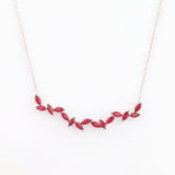 Ruby Marquise Necklace