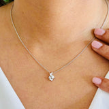 White Gold Chain Necklace