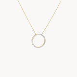 Circular Diamond Pendant