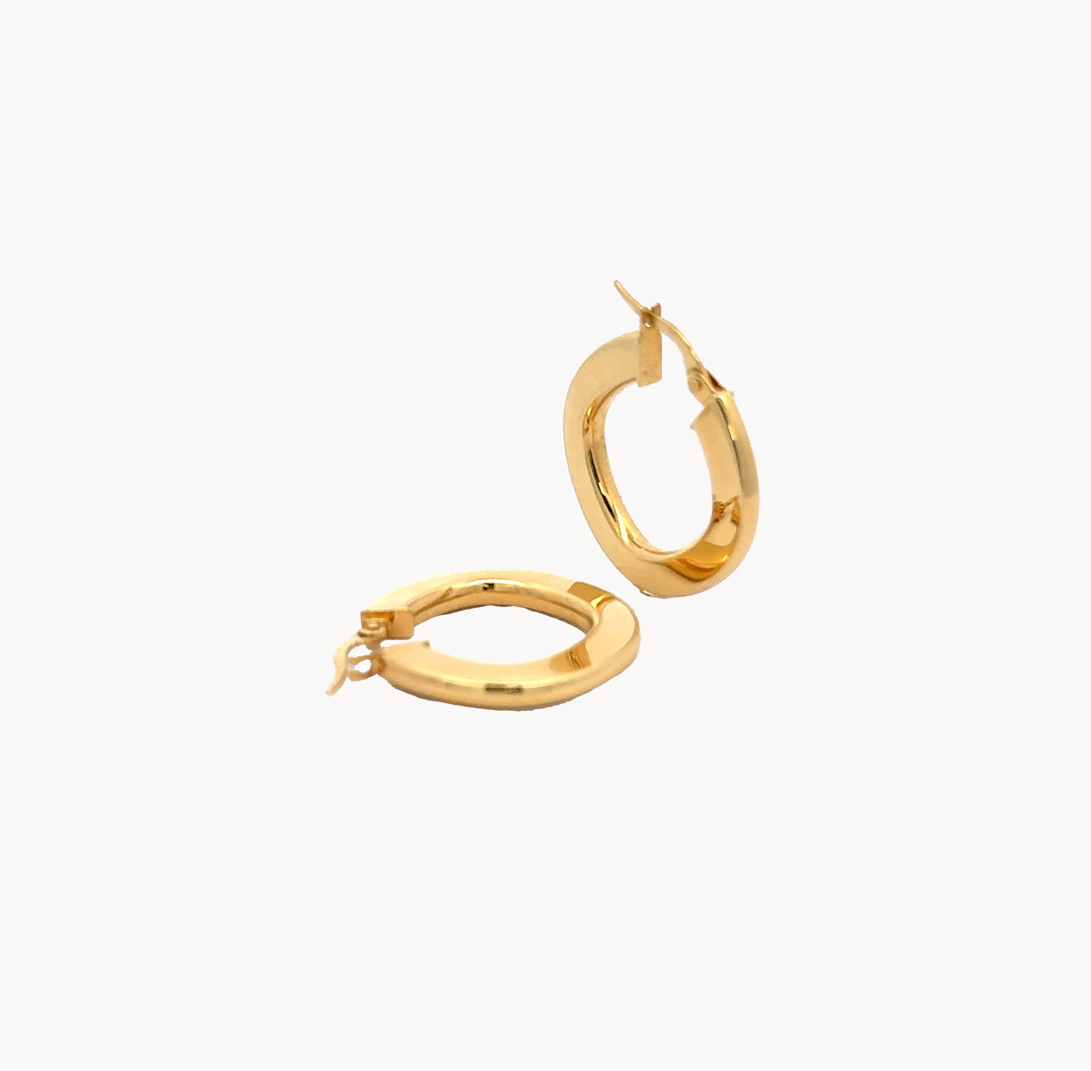 Flat Square Loop Earrings – Sonalore